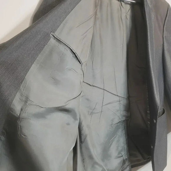 VTG,Circle S Mens Gray Dallas Texas Western Blazer/Jacket 46R. - Picture 6 of 11